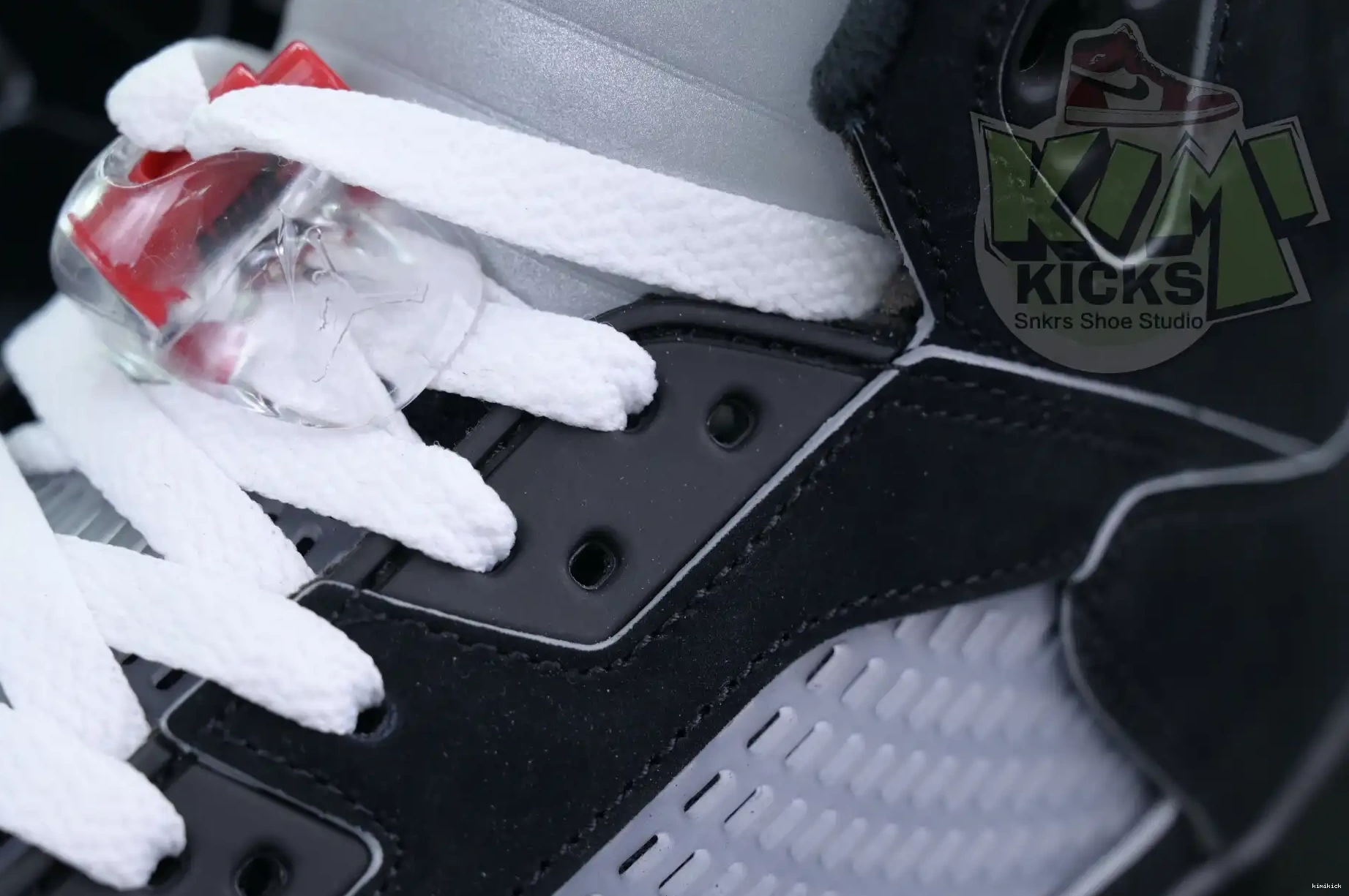 Kimikick Jordan METALLIC 5“BLACK Air REIMAGINED” Jordan 0613